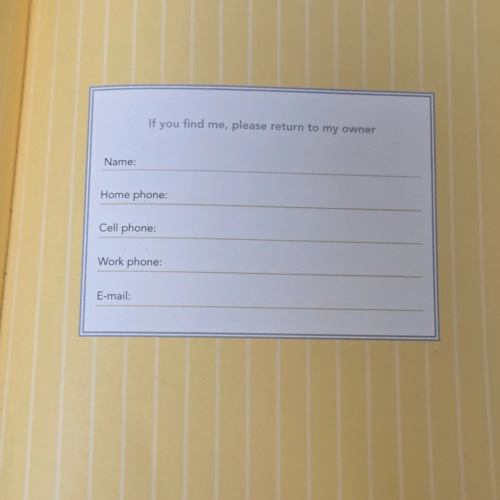 My Handy Little Health Journal 2013 Wellness Tracker Medical Organizer